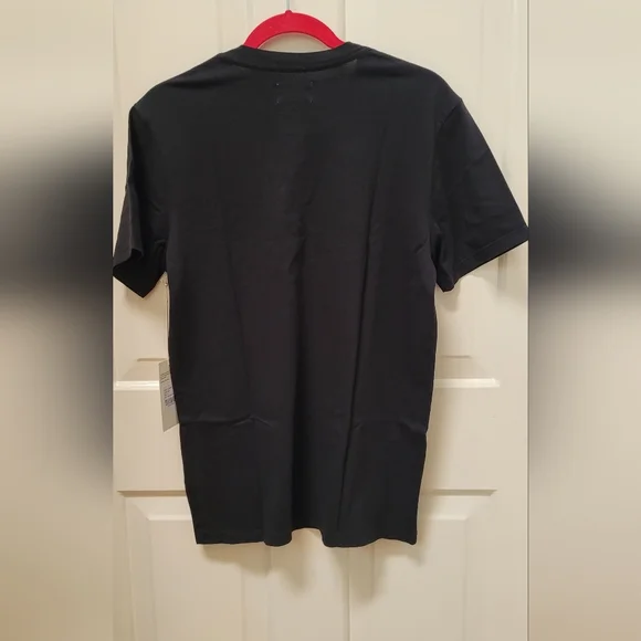 MATE the label Men's Organic Cotton Crew Neck Tee Black-NWT - Picture 4 of 5